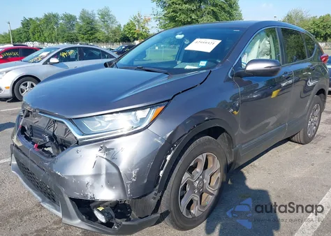 2018 Honda Cr-V Ex-L/Ex-L Navi из США, поврежденный, VIN 7FARW2H83JE048952